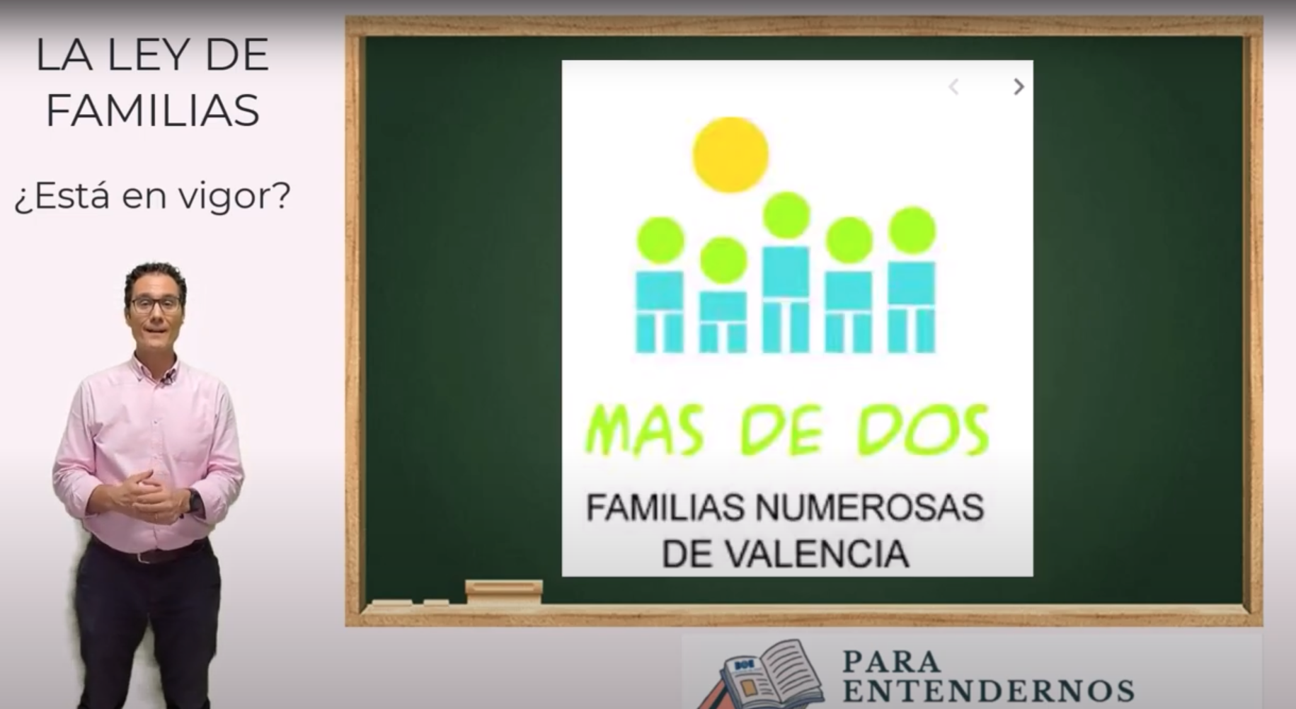 video ley de familias